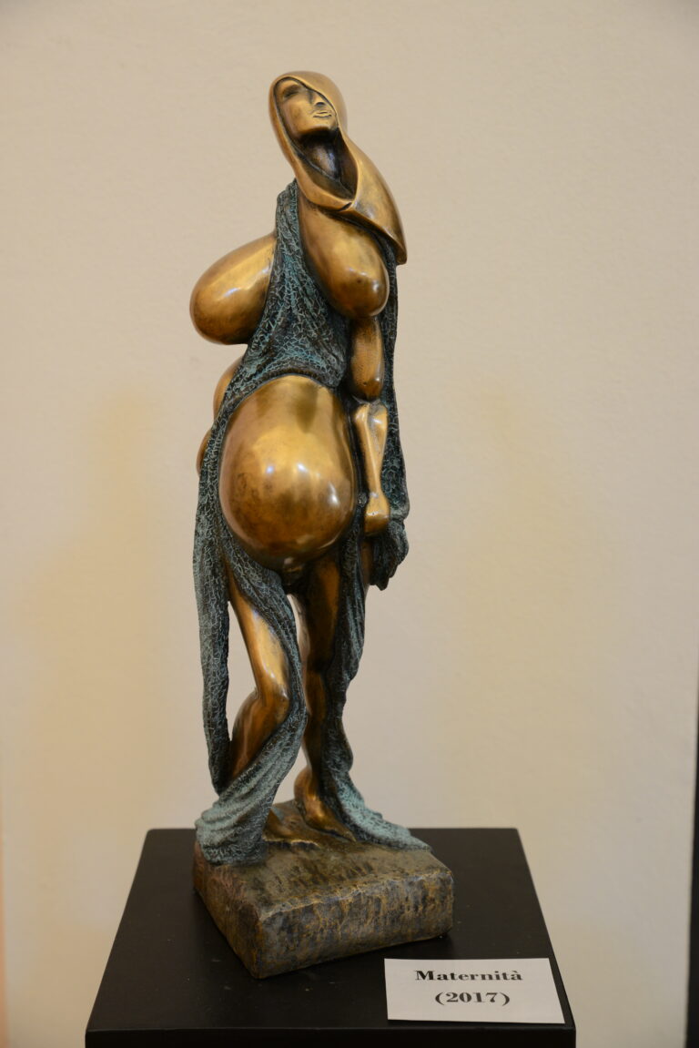 maternità bronzo due